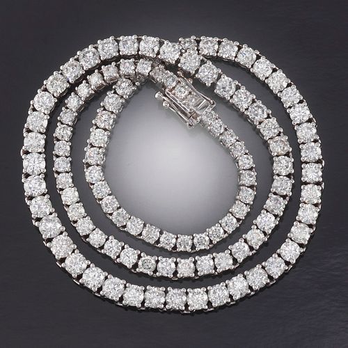 Ladies 22.35 Carat Diamond Riverie Necklace 
