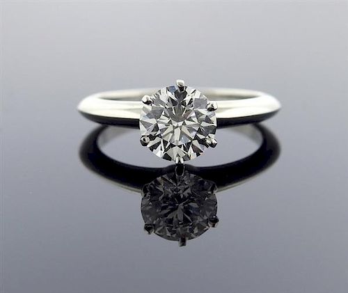 Tiffany &amp; Co Platinum 1.62ct Diamond Engagement Ring