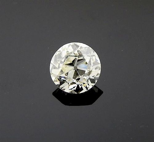 GIA 1.67ct K SI1 Old European Brilliant Cut Diamond