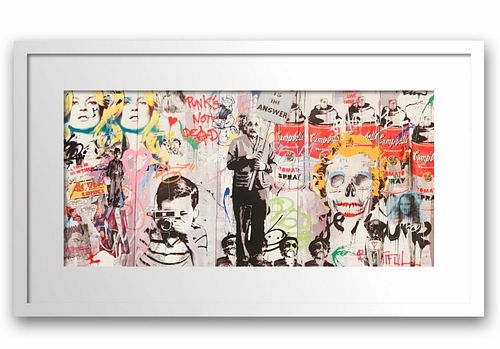 Mr. Brainwash- Original Offset Lithograph on Paper "Love is the Answer"