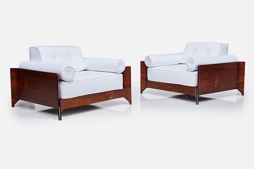Jorge Zalszupin, 'Brasilia' Lounge Chairs (2)