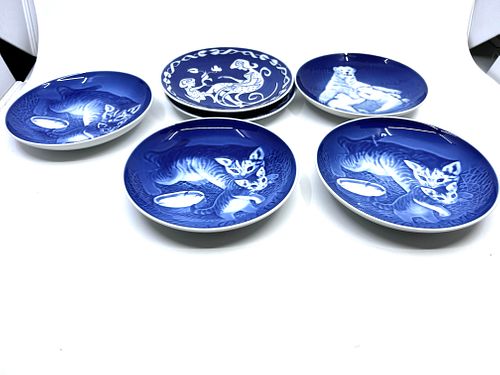Six Bing and Grondahl Mothers Day porcelain Plates