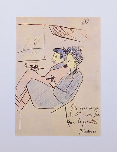 Pablo Picasso: Picasso y Junyer Llegan a la Frontera