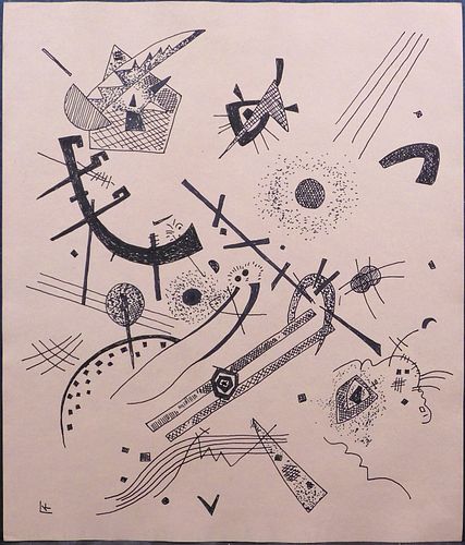 Wassily Vasilievich Kandinsky , Manner of: Abstract Composition