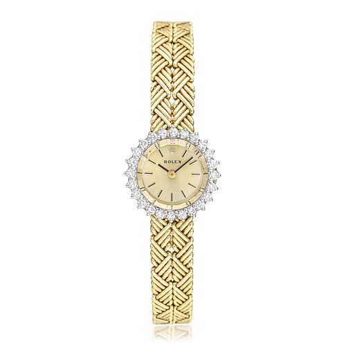 Rolex Ladies' Watch in 14K Gold