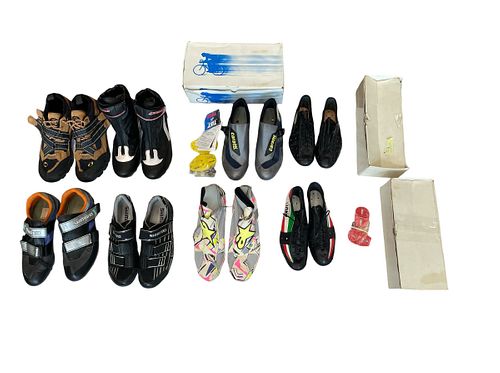 Collection SHIMANO, Italian VINKO, CARATTI, SCOTT, GAERNE, ALPINESTAR Cycling Shoes 