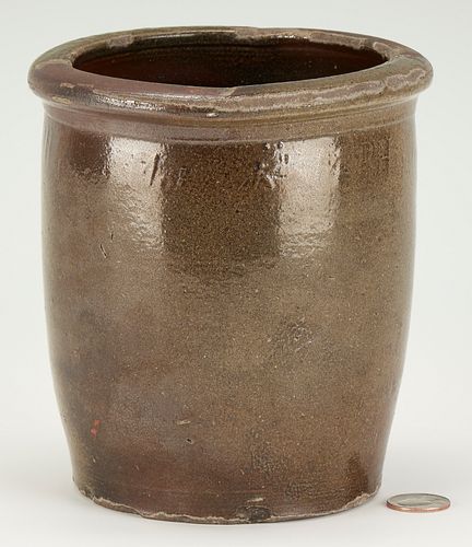 East Tennessee Stoneware Pottery Jar, Harmon, Greene Co.