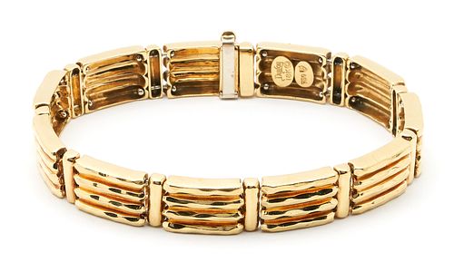 18K Gold Designer Bracelet by Henry Dunay