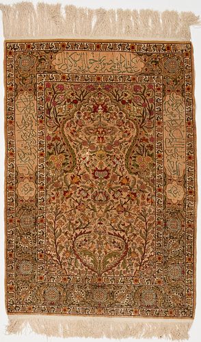  Turkish Silk Hereke Rug or Carpet