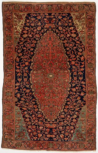 Persian Ferahan Sarouk Rug or Carpet, 7' x 4' 