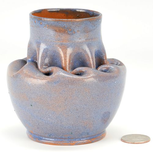George E. Ohr Art Pottery Vase