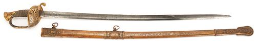 Civil War Presentation M1850 Sword, Col. Sam Patton, 8th E. Tenn. Cavalry