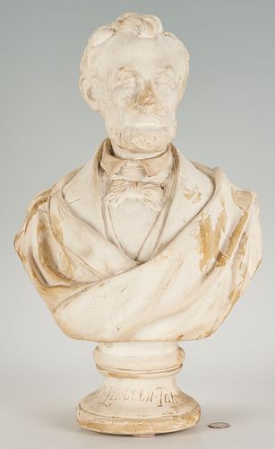 Lincoln Tea Advertising Bust