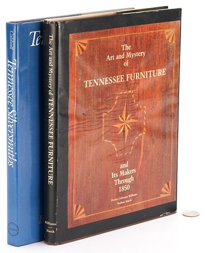 2 TN Decorative Arts Books: Art & Mystery of TN Furniture + TN Silversmiths