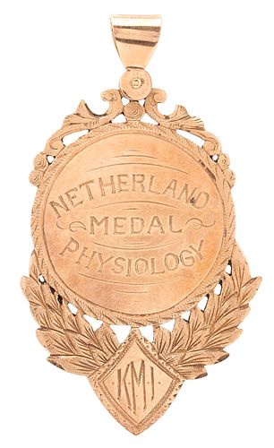 Kentucky Military Institute 10K Gold Medal