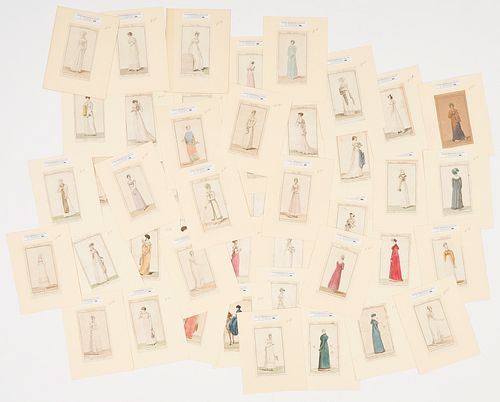 48 French Fashion Plates, c. 1808-1812, Costume Parisien