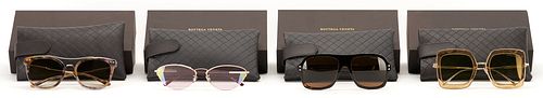 4 Bottega Veneta Sunglasses W/ Cases