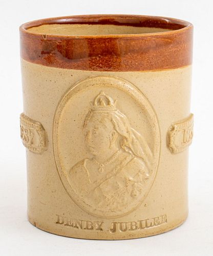 Denby Queen Victoria Golden Jubilee Mug, 1887