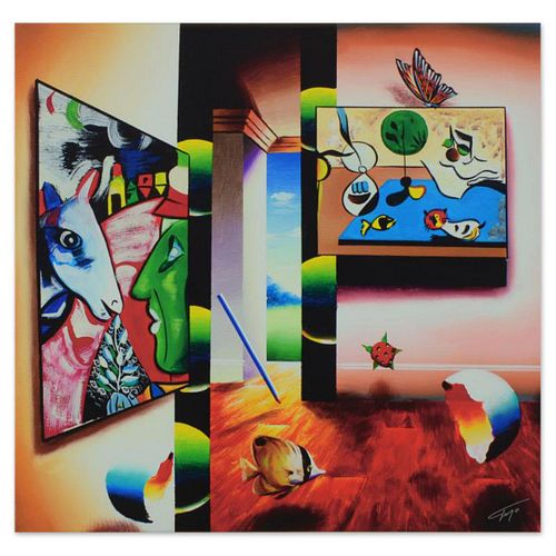Ferjo, "Artist of Surreal Beauty" Limited Edition on Gallery Wrapped Canvas, Numbered and Signed with Letter of Authenticity.