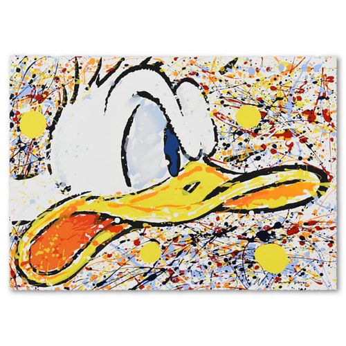 David Willardson, "More Bang for Your Duck" Hand Signed Limited Edition Disney Serigraph with Letter of Authenticity.