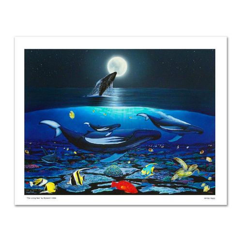 The Living Sea Limited Edition Giclee on Canvas by Renowned Artist Wyland, Numbered and Hand Signed with Certificate of Authenticity.