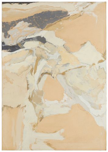 Ernest Briggs, (1923-1984), Untitled (#222), 1959, Oil on Canvas, 50" H x 34.5" W