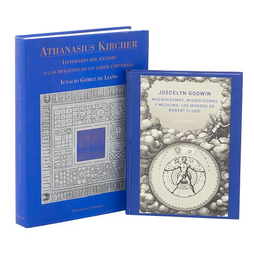 Ediciones Siruela y Atalanta. Athanasius Kircher Itinerario del éxtasis o las imágenes de un saber universal / Macrocosmos...Piezas: 2.
