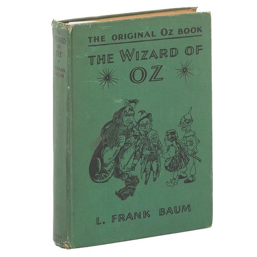 Baum, Frank L.  The New Wizard of Oz. Indianapolis: The Bobbs-Merrill Company, 1903. 208 p.  With pictures by W. W. Denslow.
