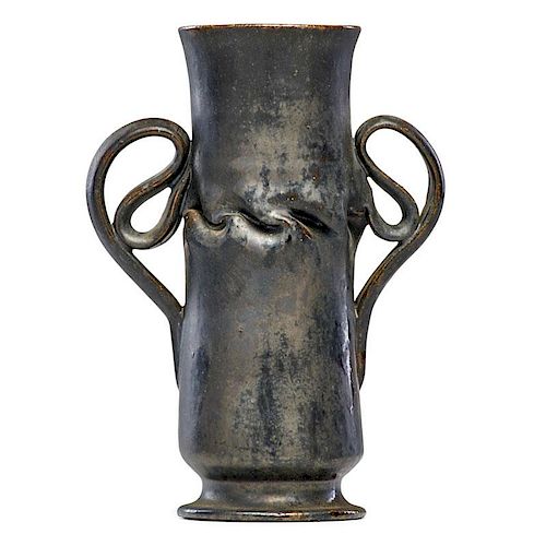 GEORGE OHR Vase with ear handles