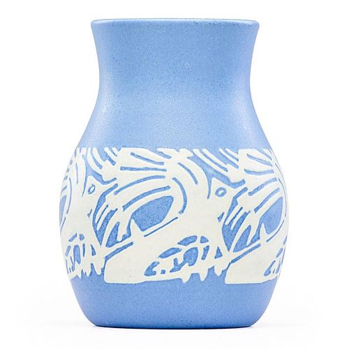 OVERBECK Vase with stylized birds