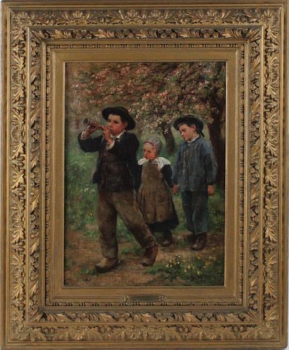 Theophile-Louis Deyrolle, Three Children