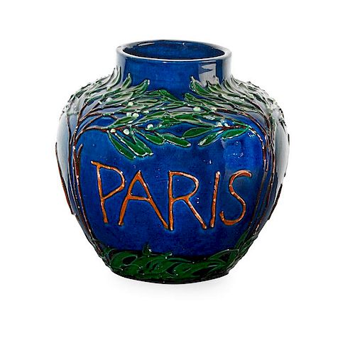 MAX LAEUGER Paris Exposition vase