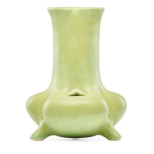 TECO Lobed and footed vase