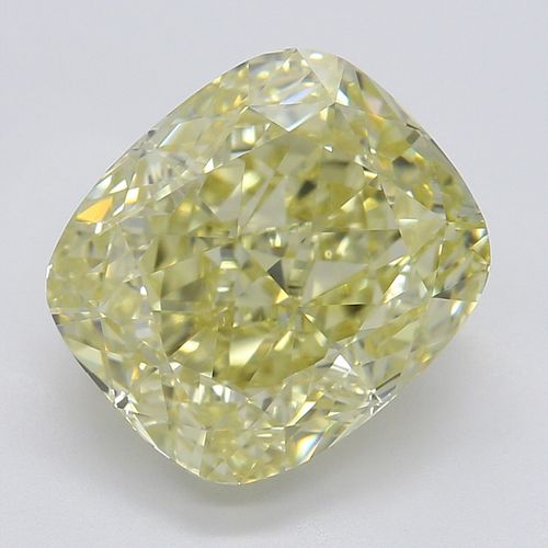 3.01 ct, Natural Fancy Yellow Even Color, VS1, Cushion cut Diamond (GIA Graded), Appraised Value: $83,300 