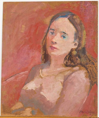 Myrtle Jones (Savannah,1913-2005), Alice, Oil/Board
