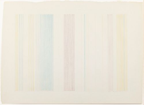 Gene Davis (D.C., 1920-1985), Abstract, Screenprint
