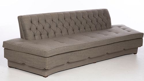 Mid-Century Upholstered Sofa