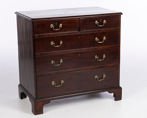 George III Mahogany Chest of Drawers, 18th C