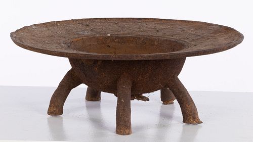 South African Iron Footed Pot
