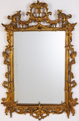 George III Style Gilt Mirror, Modern