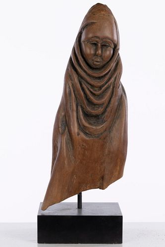 Jamaican Carved Wood Sculpture by Cave Artist