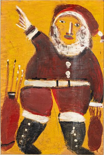 Jimmy Lee Sudduth (AL, 1910-2007), Santa