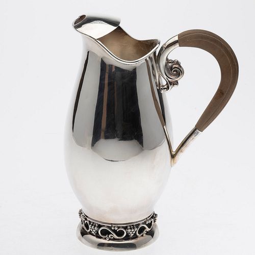 Mexican Sterling Silver Water Pitcher
