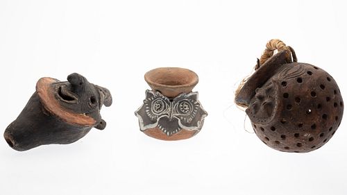 Three Papua New Guinea Ceramics