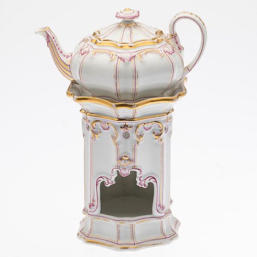 Old Paris Porcelain Veilleuse, 19th C