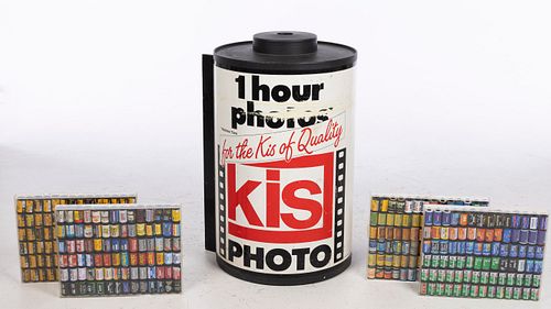Kis Film Canister Advertisement with Film Canisters 
