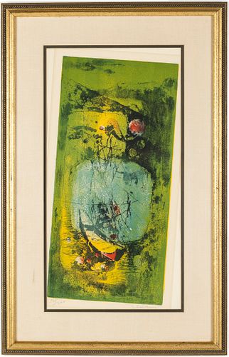 Hoi Lebadang (1922-2015) Untitled Abstract, Litho