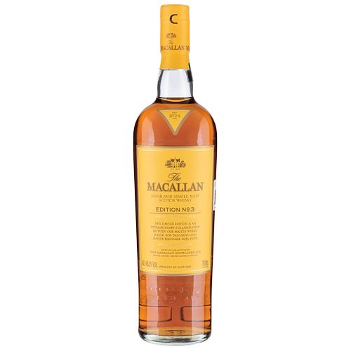 The Macallan. Edition No. 3. Single Malt. Scotch Whisky.