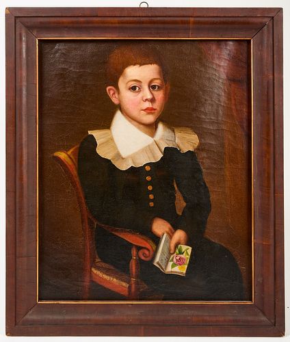 T.H. Cauldwell - Portrait of a Boy with a Book