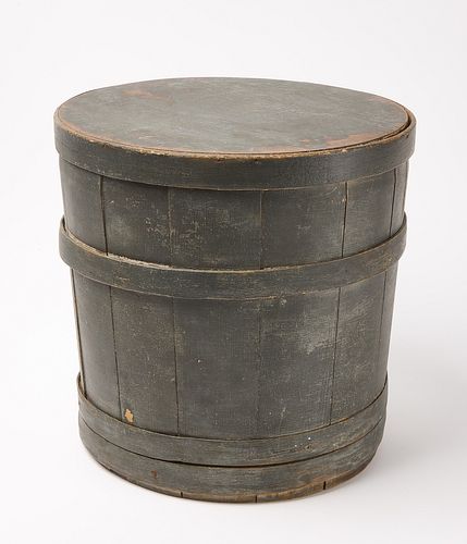 Painted Covered Lapped Bucket